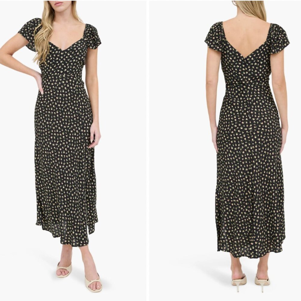 Floral Midi Dress